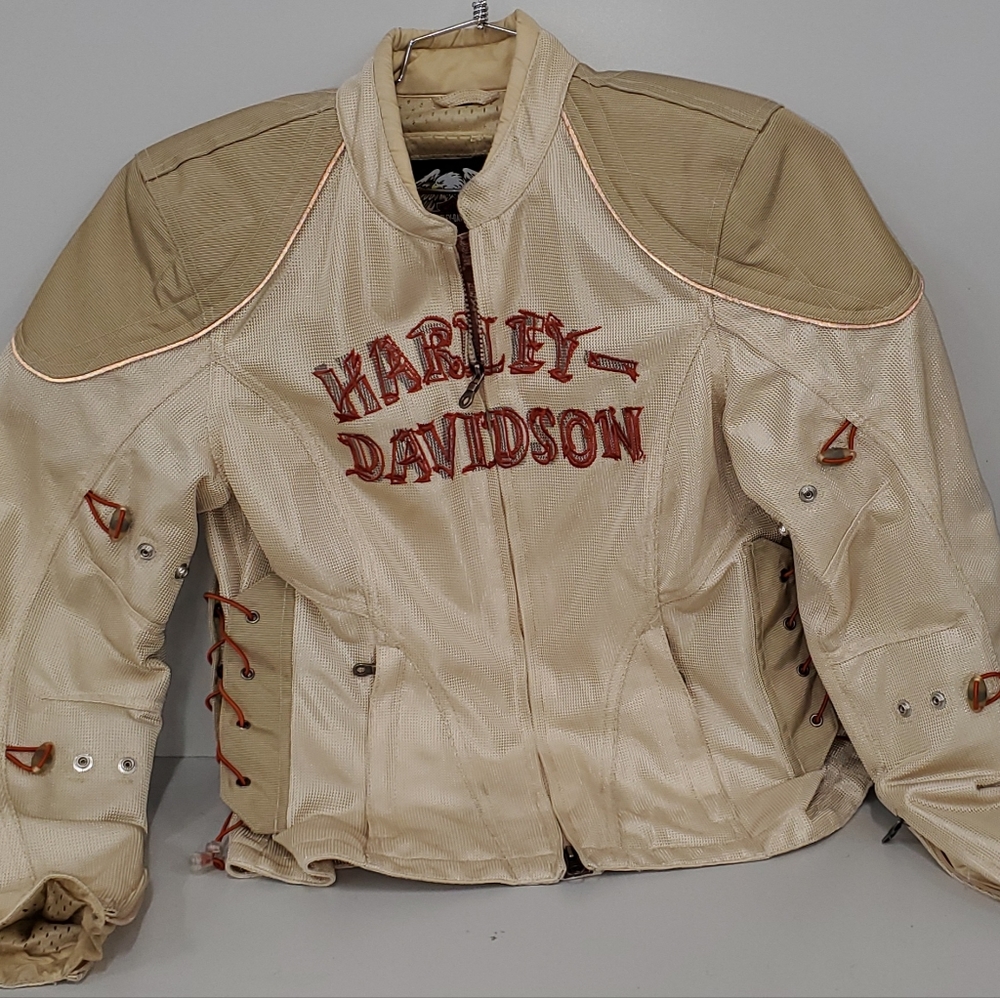 Harley Davison padded riding jacket